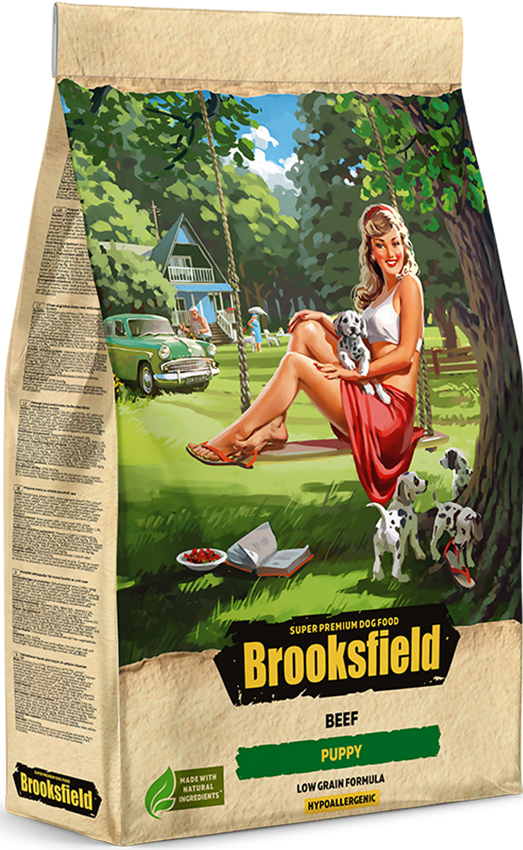 Полнорационный корм для щенков всех пород от 1 до 12 месяцев